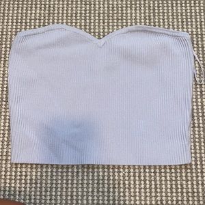 Bluish purple tub top